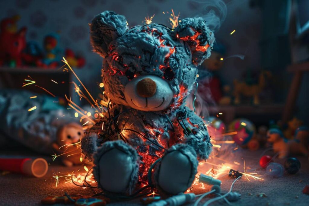 Rappel urgent : Peluche électrique animal Ximi-V défectueuse - Risques pour les enfants