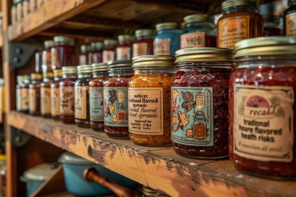 Rappel consommateur : Tartinables aux saveurs d'antan retirés pour risque sanitaire