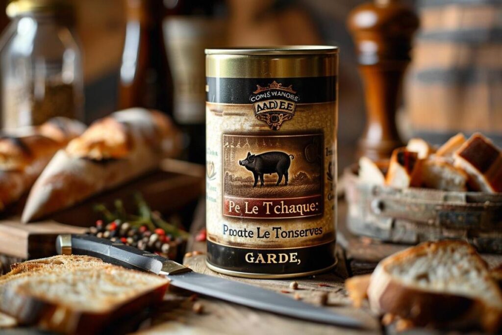 Rappel urgent : Pâté Le Tchanqué au porc noir de Bigorre 130g des Conserves GARDE - Risque sanitaire