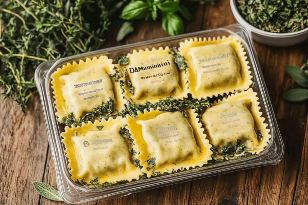 Rappel de ravioli aux herbes de Provence Daminiani : détails et procédure de retour pour les consommateurs